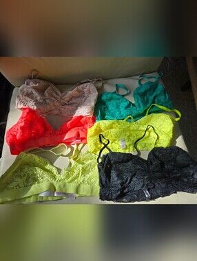 Lot Of 6 Size Small Bralettes (Xhilaration)